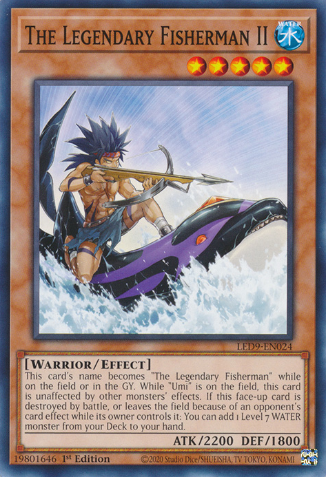 The Legendary Fisherman II, Legendary Duelists: Duels From the Deep · LED9-EN024