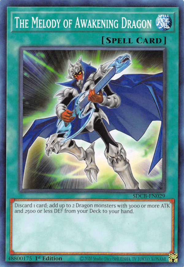 The Melody of Awakening Dragon, Structure Deck: Legend of the Crystal Beasts · SDCB-EN029