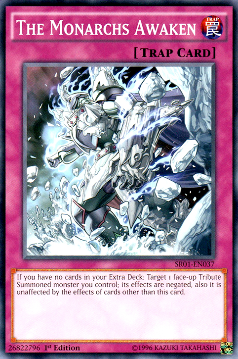 The Monarchs Awaken, Emperor of Darkness Structure Deck · SR01-EN037