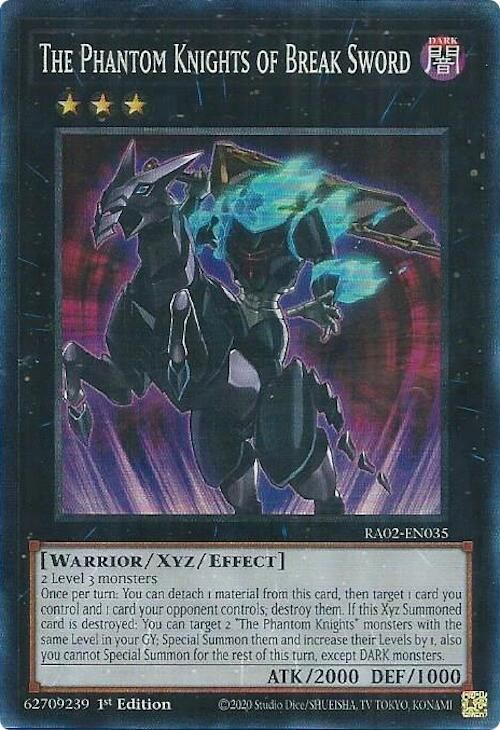 The Phantom Knights of Break Sword, 25th Anniversary Rarity Collection II · RA02-EN035