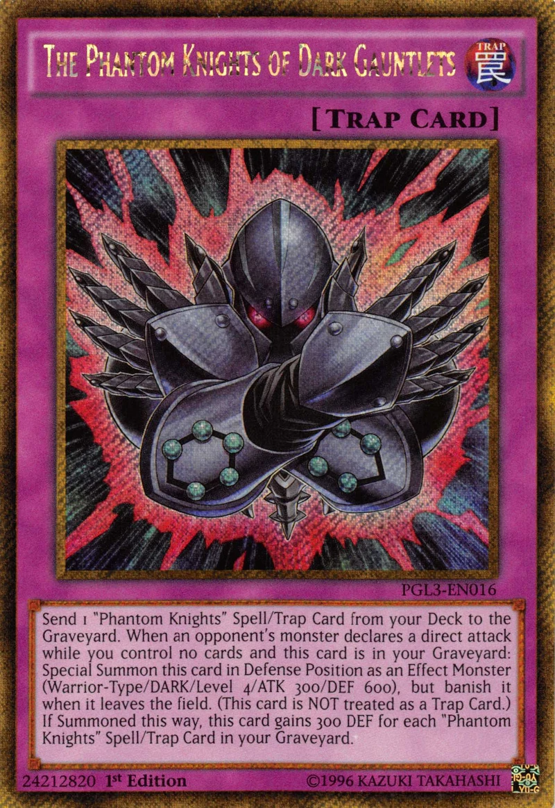 The Phantom Knights of Dark Gauntlets, Premium Gold: Infinite Gold · PGL3-EN016