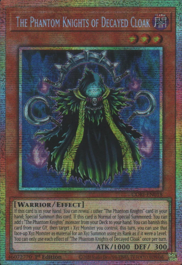 The Phantom Knights of Decayed Cloak, Chaos Origins · CORI-EN018