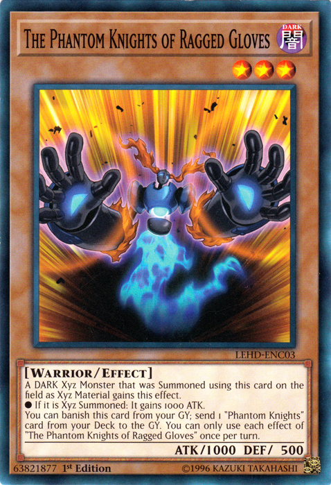 The Phantom Knights of Ragged Gloves, Legendary Hero Decks · LEHD-ENC03