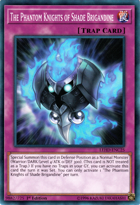 The Phantom Knights of Shade Brigandine, Legendary Hero Decks · LEHD-ENC25
