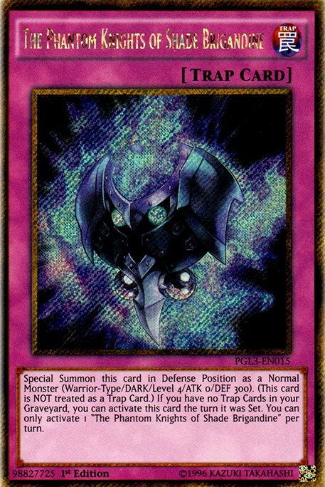The Phantom Knights of Shade Brigandine, Premium Gold: Infinite Gold · PGL3-EN015