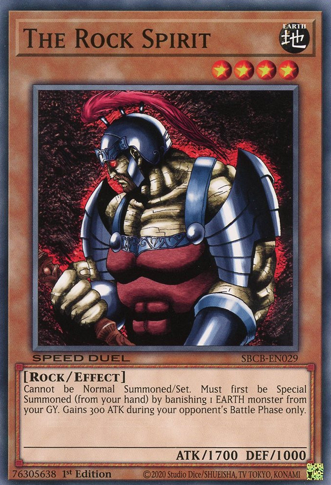 The Rock Spirit, Speed Duel: Battle City Box · SBCB-EN029