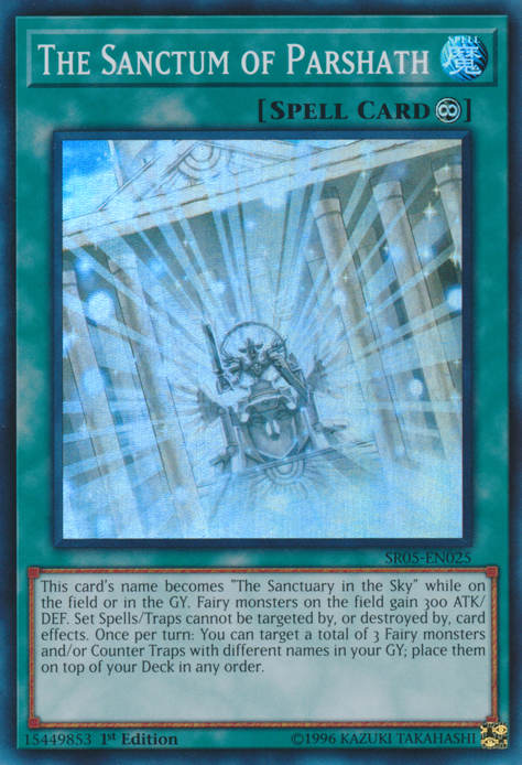 The Sanctum of Parshath, Structure Deck: Wave of Light · SR05-EN025