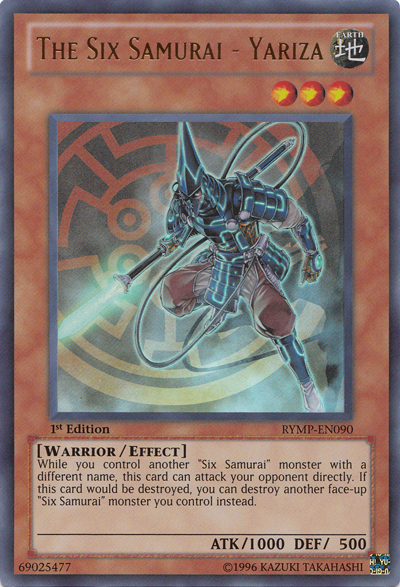 The Six Samurai - Yariza, Ra Yellow Mega Pack · RYMP-EN090