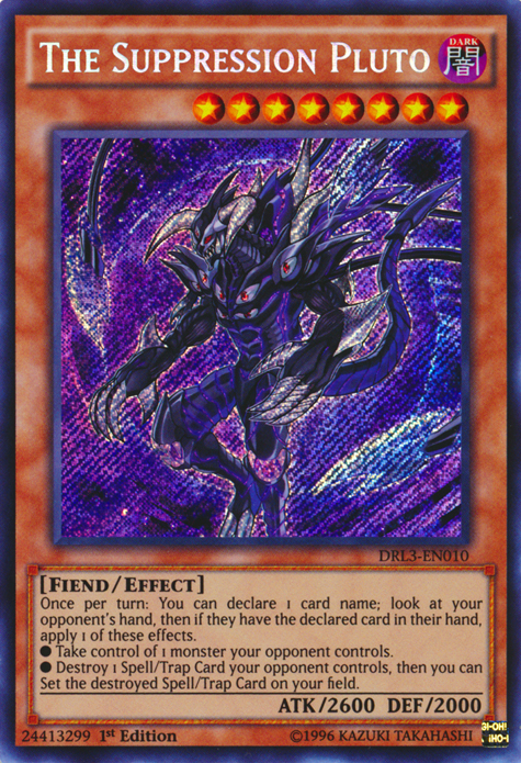 The Suppression Pluto, Dragons of Legend: Unleashed · DRL3-EN010