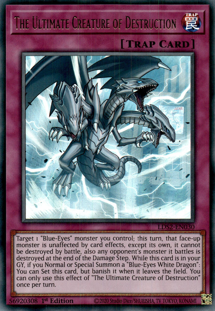 The Ultimate Creature of Destruction, Legendary Duelists: Season 2 · LDS2-EN030
