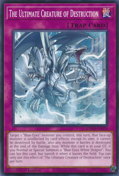 The Ultimate Creature of Destruction, Structure Deck: Blue-Eyes White Destiny · SDWD-EN029
