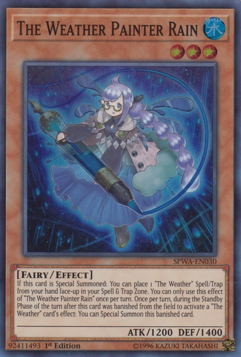The Weather Painter Rain, Spirit Warriors · SPWA-EN030