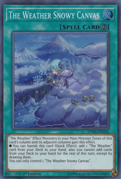 The Weather Snowy Canvas, Spirit Warriors · SPWA-EN036