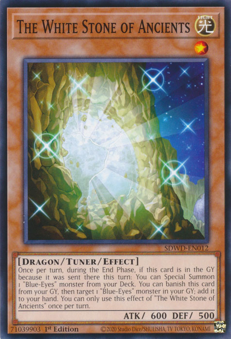 The White Stone of Ancients, Structure Deck: Blue-Eyes White Destiny · SDWD-EN012
