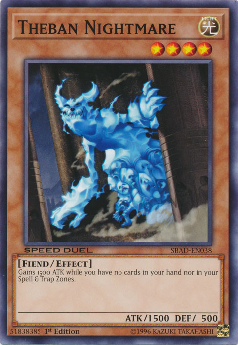 Theban Nightmare, Speed Duel: Attack from the Deep · SBAD-EN038
