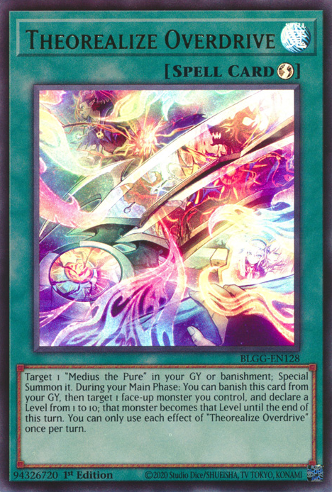 Theorealize Overdrive, Battles of Legend: Glorious Gallery · BLGG-EN128