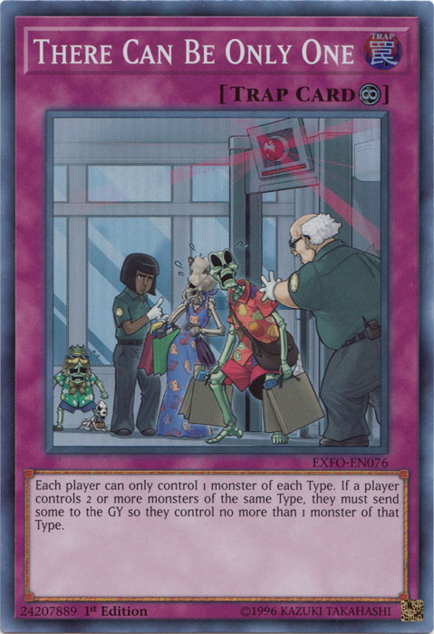 There Can Be Only One, Extreme Force Sneak Peek Participation Card · EXFO-EN076