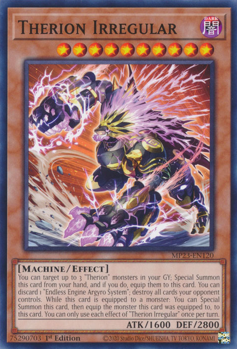 Therion Irregular, 25th Anniversary Tin: Dueling Heroes Mega Pack · MP23-EN120
