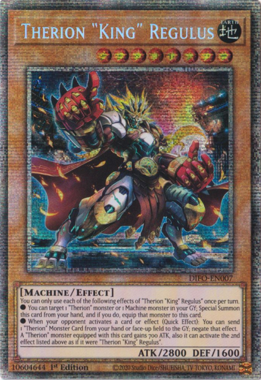 Therion "King" Regulus, Dimension Force · DIFO-EN007