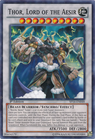 Thor, Lord of the Aesir, Star Pack 2014 · SP14-EN048
