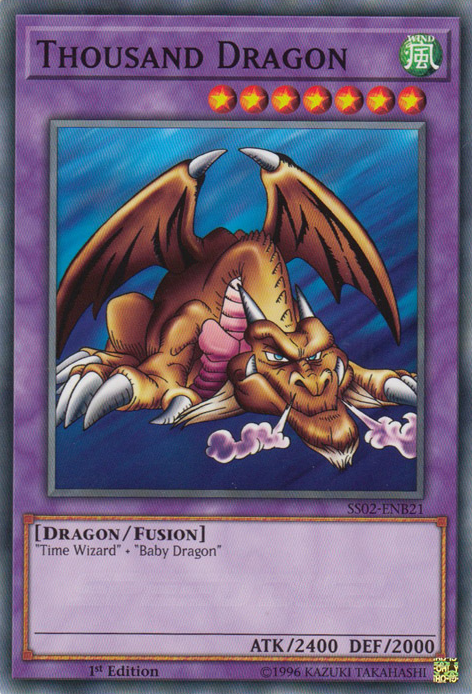 Thousand Dragon, Speed Duel Starter Decks: Duelists of Tomorrow · SS02-ENB21