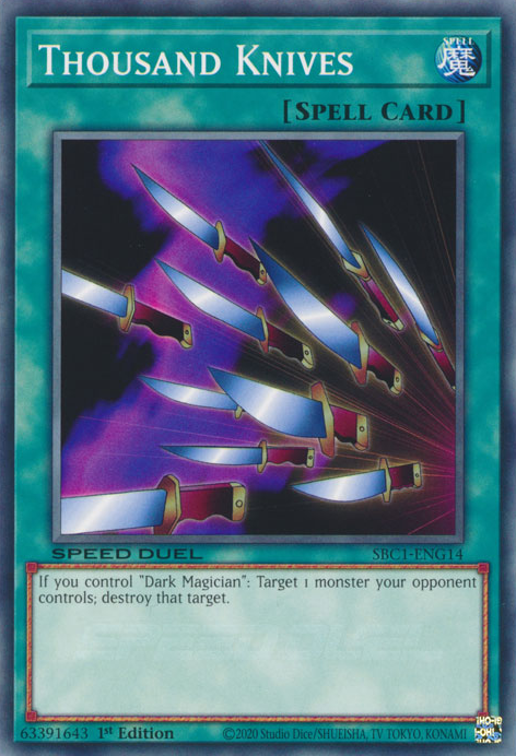 Thousand Knives, Speed Duel: Streets of Battle City · SBC1-ENG14