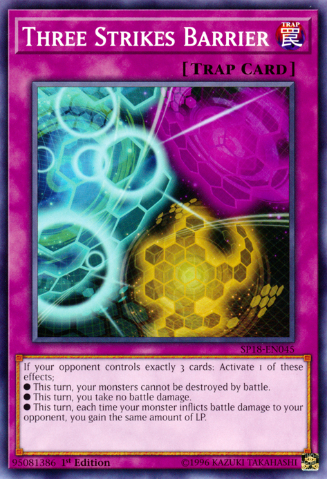 Three Strikes Barrier, Star Pack VRAINS · SP18-EN045