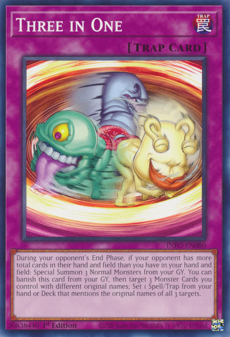 Three in One, The Infinite Forbidden · INFO-EN080