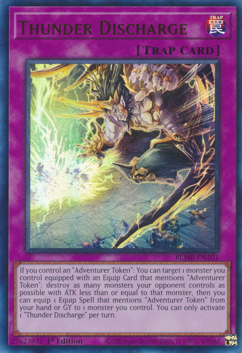 Thunder Discharge, Battles of Legend: Monstrous Revenge · BLMR-EN101