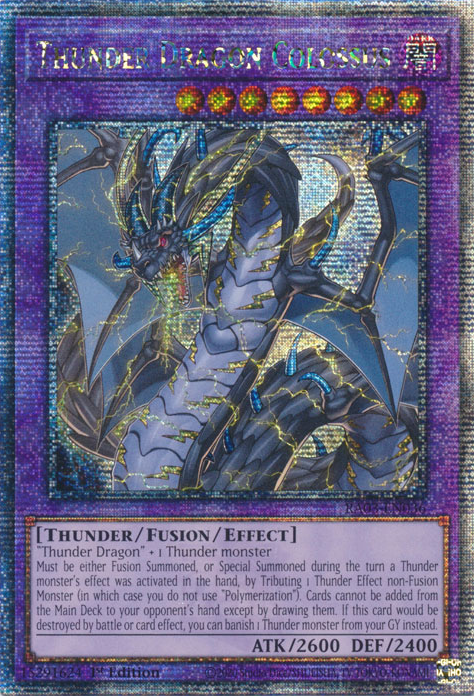Thunder Dragon Colossus, Quarter Century Bonanza · RA03-EN036
