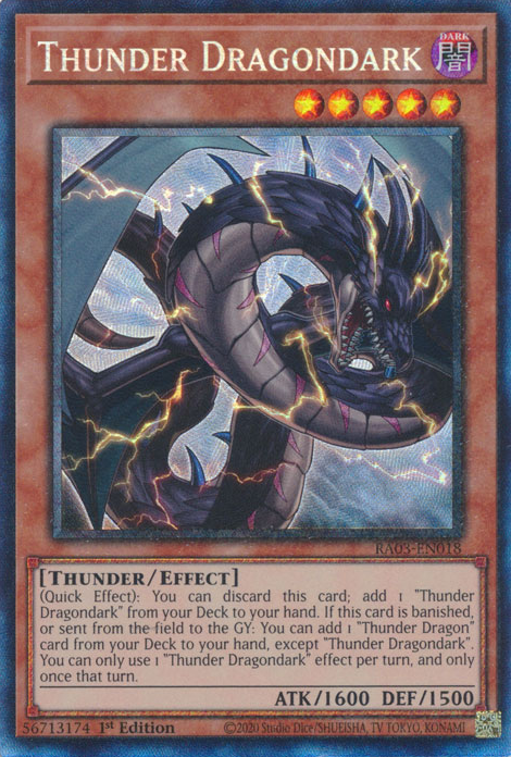 Thunder Dragondark, Quarter Century Bonanza · RA03-EN018