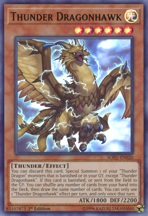 Thunder Dragonhawk, Soul Fusion Sneak Peek Participation Card · SOFU-EN020