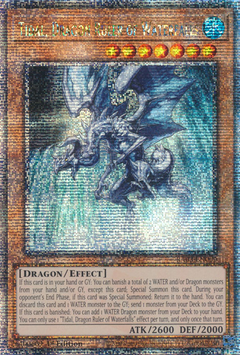 Tidal, Dragon Ruler of Waterfalls, Quarter Century Bonanza · RA03-EN009