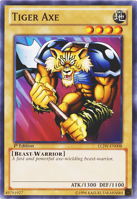 Tiger Axe, Legendary Collection 4: Joey's World Mega Pack · LCJW-EN008