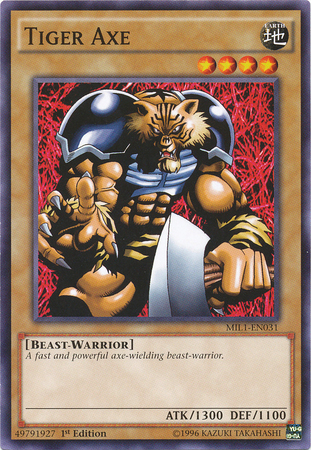 Tiger Axe, Millennium Pack · MIL1-EN031
