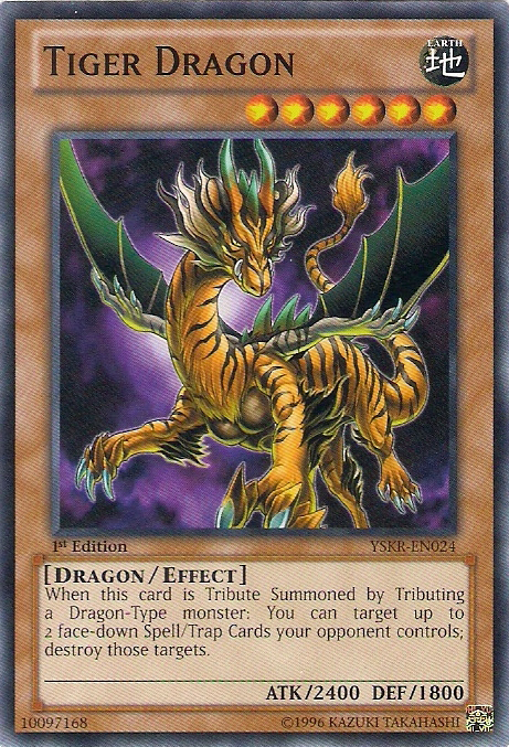 Tiger Dragon, Starter Deck: Kaiba Reloaded · YSKR-EN024