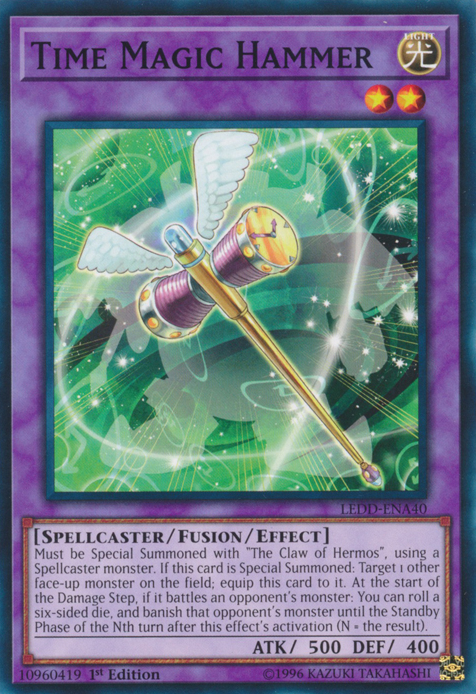 Time Magic Hammer, Legendary Dragon Decks · LEDD-ENA40
