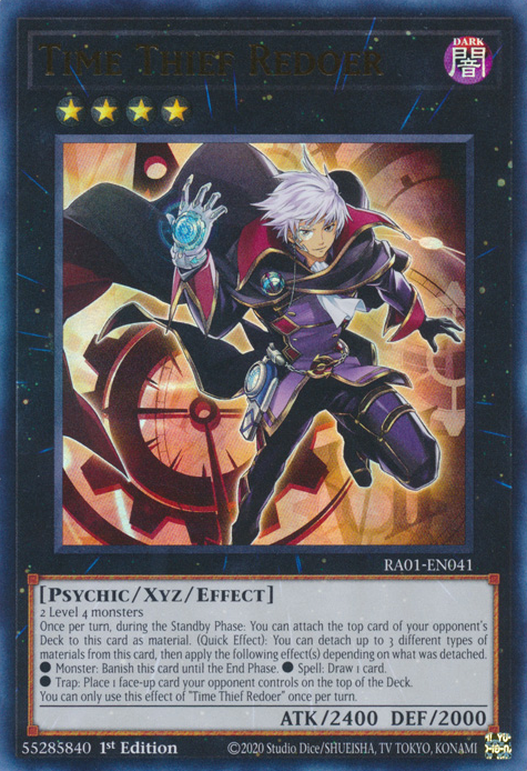 Time Thief Redoer, 25th Anniversary Rarity Collection · RA01-EN041