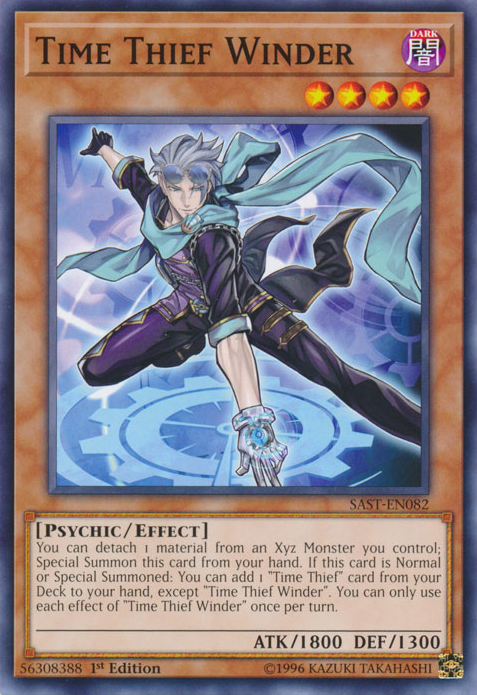 Time Thief Winder, Savage Strike Sneak Peek Participation Card · SAST-EN082
