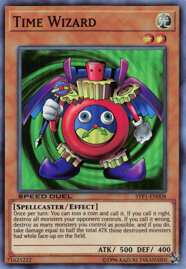 Time Wizard, Speed Duel Tournament Pack 1 · STP1-EN008