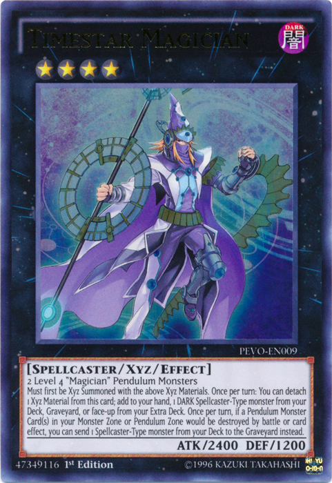 Timestar Magician, Pendulum Evolution · PEVO-EN009
