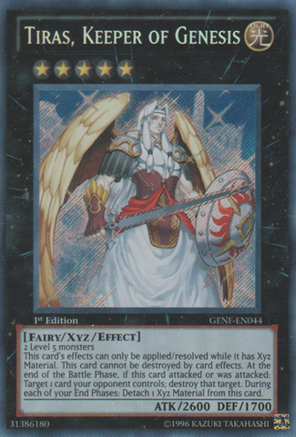 Tiras, Keeper of Genesis, Generation Force Sneak Peek Participation Card · GENF-EN044