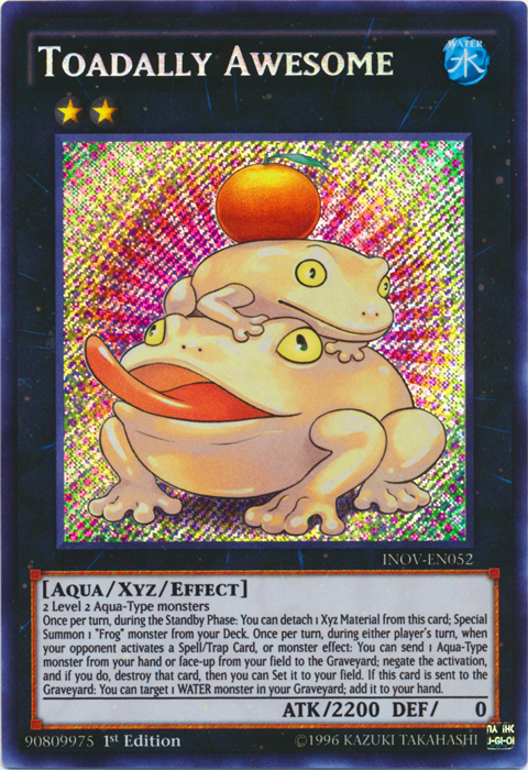 Toadally Awesome, Invasion: Vengeance Sneak Peek Participation Card · INOV-EN052