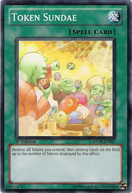 Token Sundae, Storm of Ragnarok Sneak Peek Participation Card · STOR-EN057