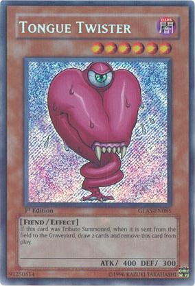 Tongue Twister, Gladiator's Assault Sneak Peek Participation Card · GLAS-EN085