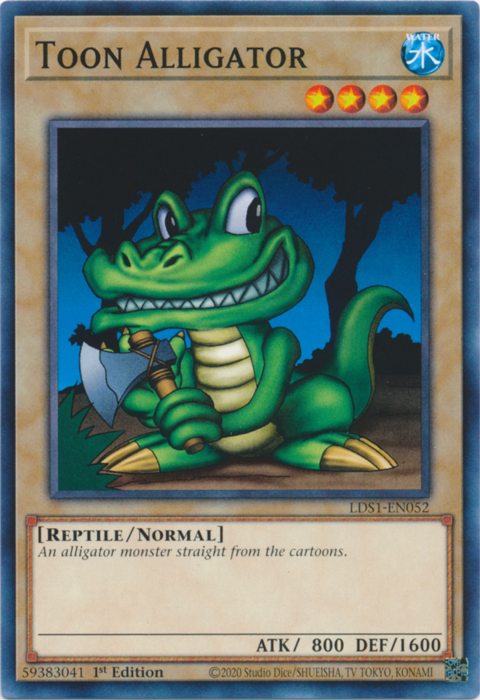 Toon Alligator, Legendary Duelists: Season 1 · LDS1-EN052