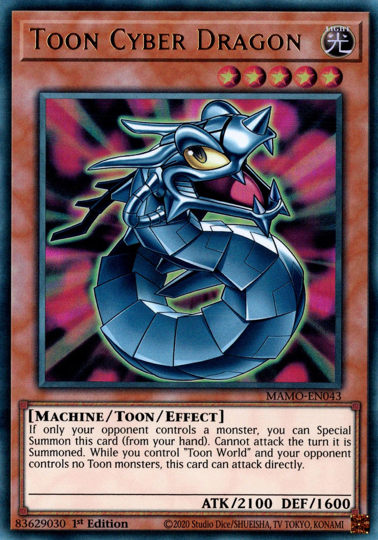 Toon Cyber Dragon, Magnificent Monsters · MAMO-EN043