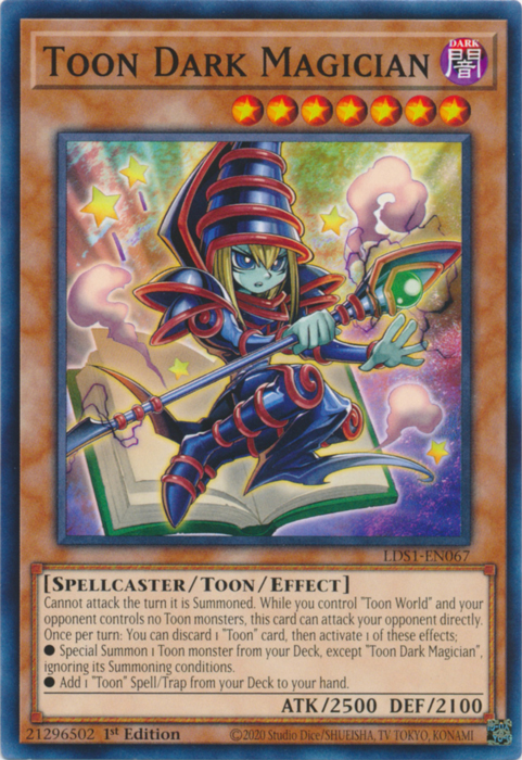 Toon Dark Magician, Legendary Duelists: Season 1 · LDS1-EN067