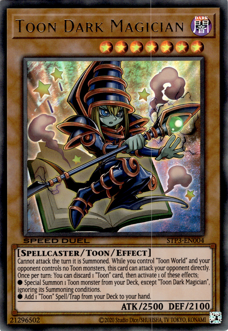 Toon Dark Magician, Speed Duel Tournament Pack 3 · STP3-EN004