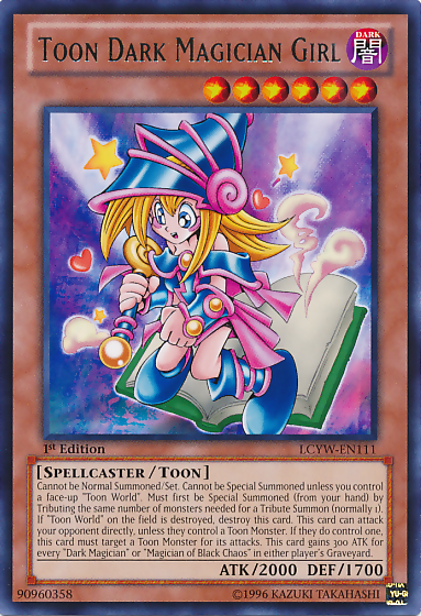 Toon Dark Magician Girl, Legendary Collection 3: Yugi's World Mega Pack · LCYW-EN111